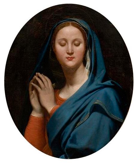 Le Virgen del Velo Azul - 1827