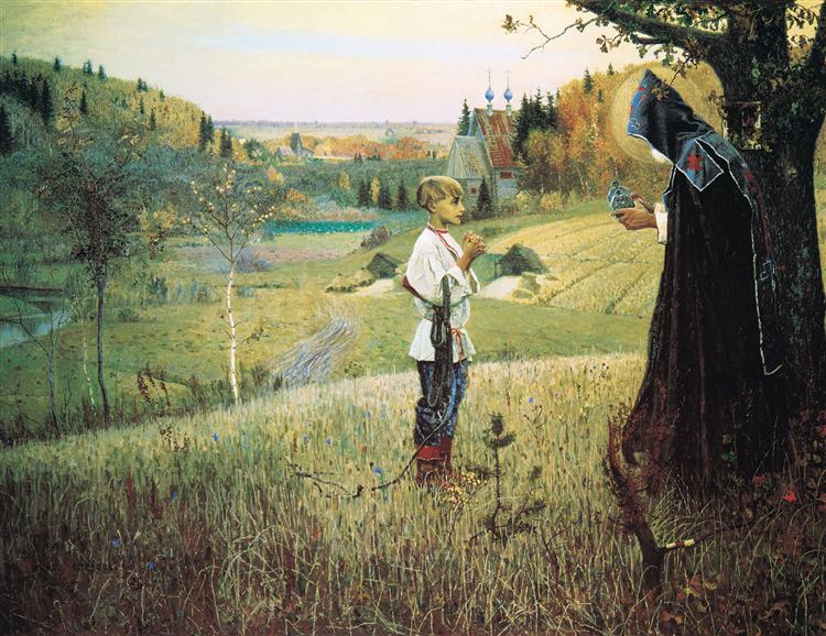 Die Vision des jungen Bartolomé - 1890,