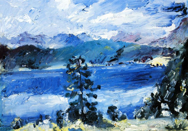 Die Walchansee mit einer Alerce - 1921