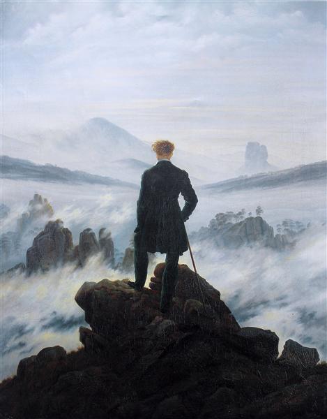 El Caminante Sobre El Mar De Niebla - 1818