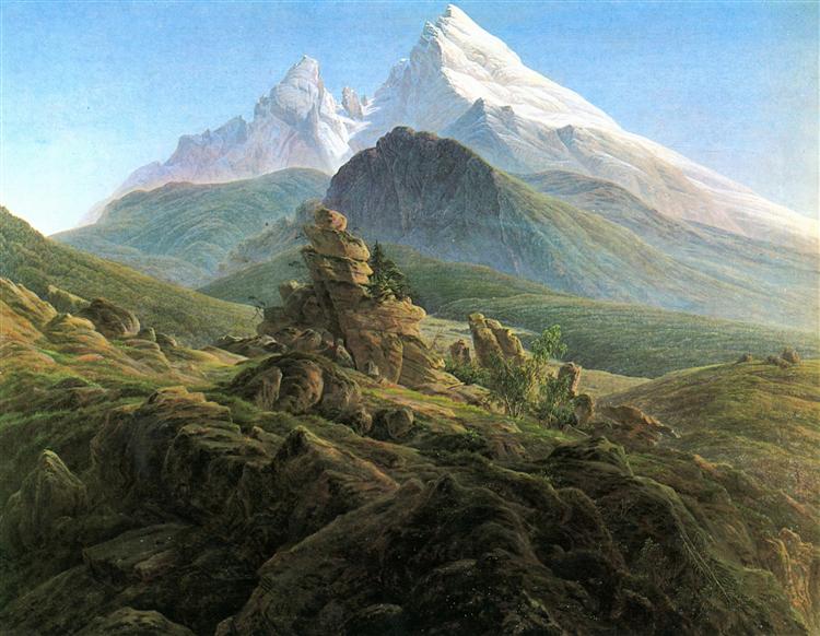 Der Watzmann - 1825