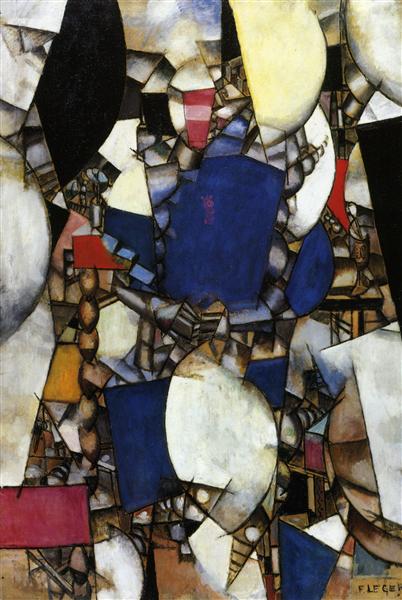 La Mujer De Azul - 1912