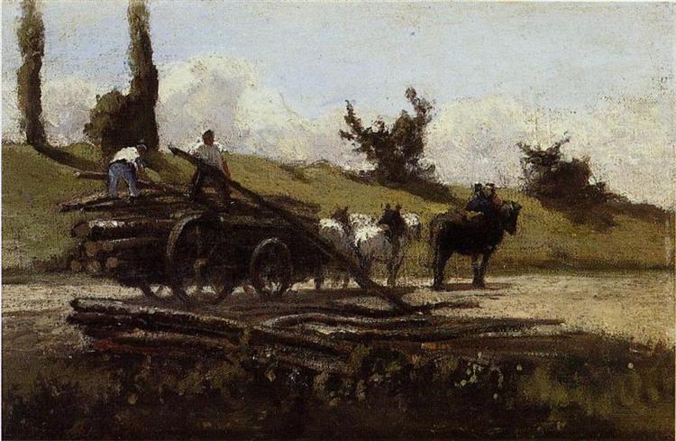 The Wooden Cart - 1863