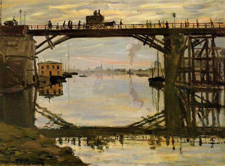 The Wooden Bridge - 1872