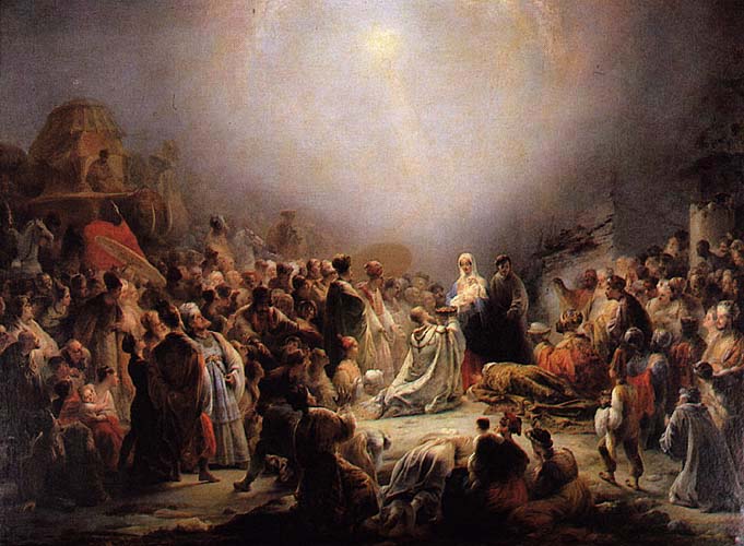 Adoración De Los Reyes Magos - 1828