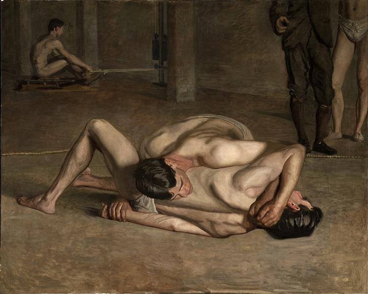 The Wrestlers - 1899 - Wikipedia Article