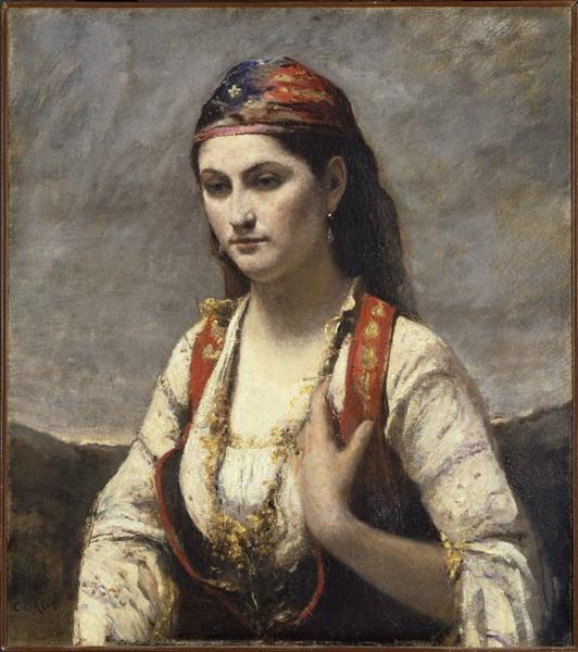 La jeune femme d'Albano - 1872