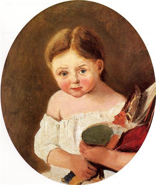 La figlia più giovane di Mr. Edouard Delain - 1850