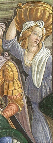 Die Jugend von Moses (Detail) - 1482