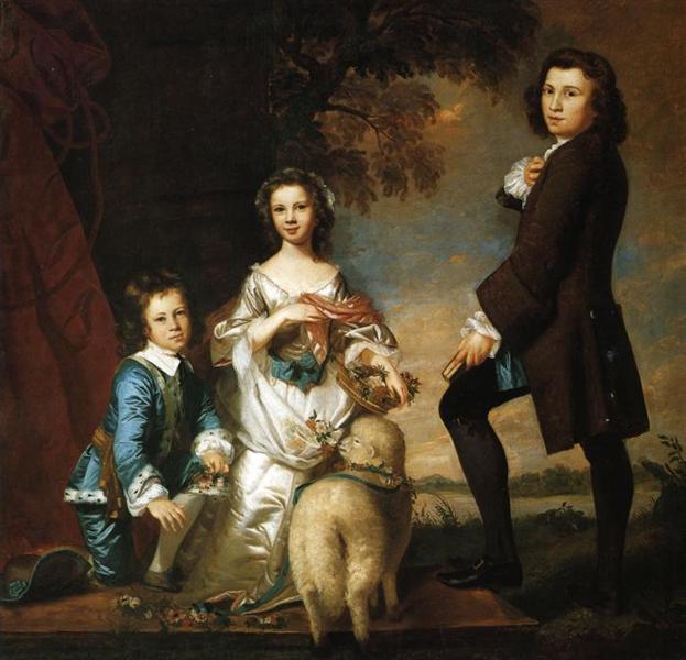 Thomas And Martha Neate - With Tutor - 1748