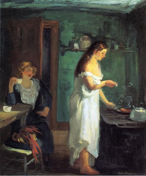 Tre al mattino - 1909