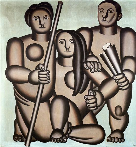 Three characters - 1924