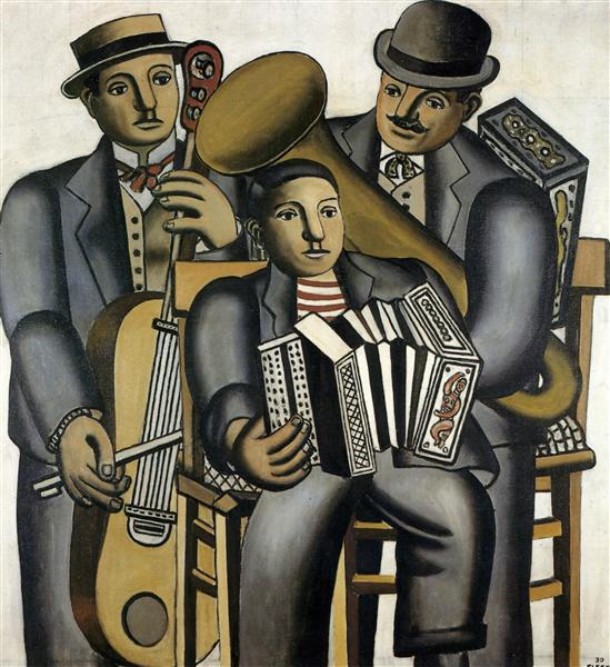 Three musicians - 1930