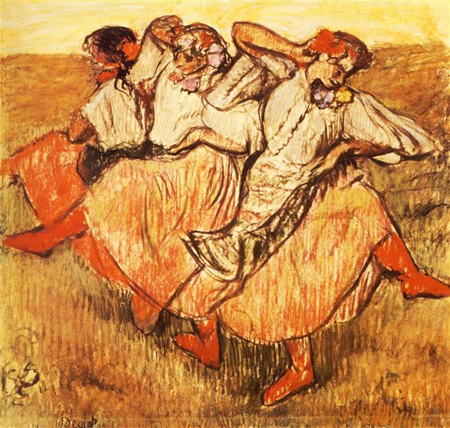 Tres Bailarines Ucranianos - 1895