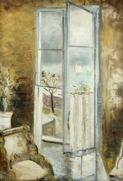 Durch ein Fenster - Riviera - 1927