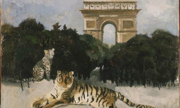 Tiger i Arc de Triunfo - 1930