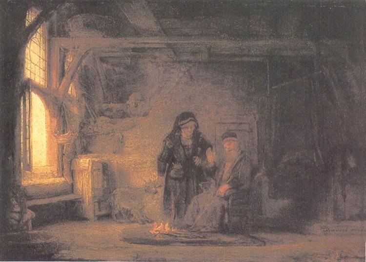 Çocukla Tobit ve Anna - 1645