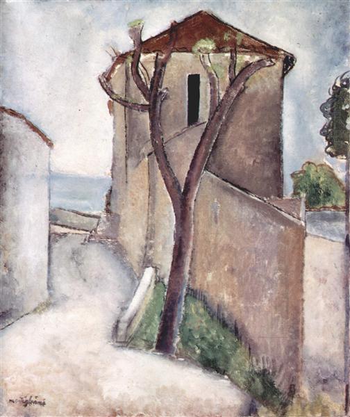 Árbol Y Casa - 1919