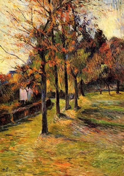 Path de lin d'arbre - Rouen - 1885