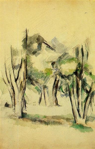 Arbres - 1884