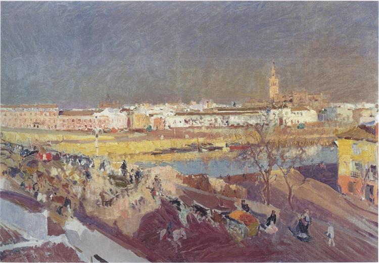 Triana Köprüsü - Sevilla - 1908