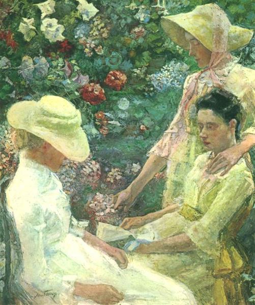 Trio di fiori - 1886