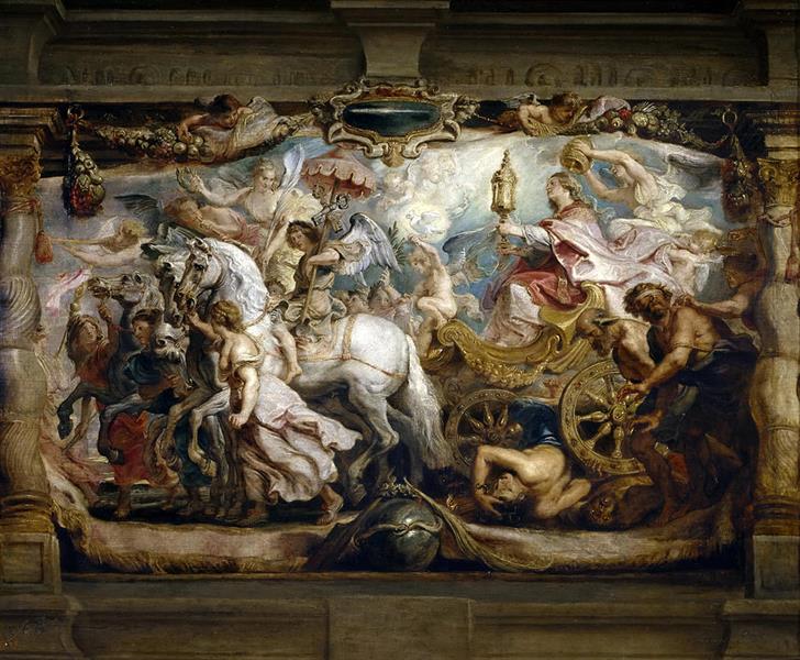 Der Triumph der Kirche - 1625