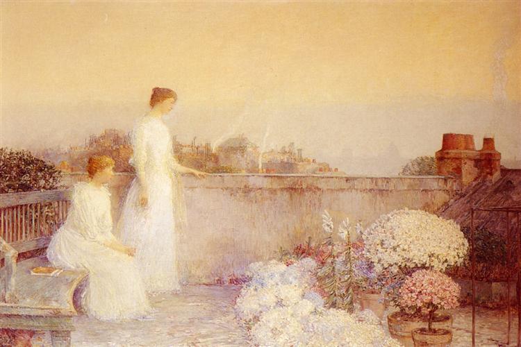 Twilight (également connu sous le nom de Crepuscule) - 1888