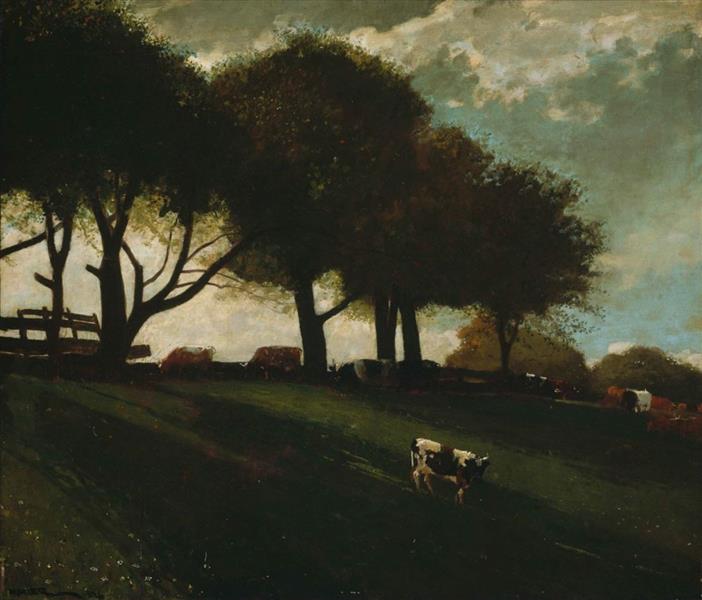 Twilight at Leeds - New York - 1876