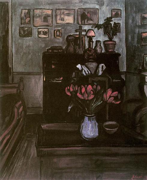 Crépuscule dans une salle intime - 1892