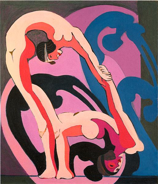 Two acrobats - 1933