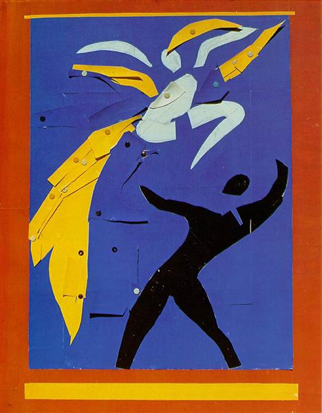 Dois dançarinos (Estudo para Rouge et Noir 1938)
