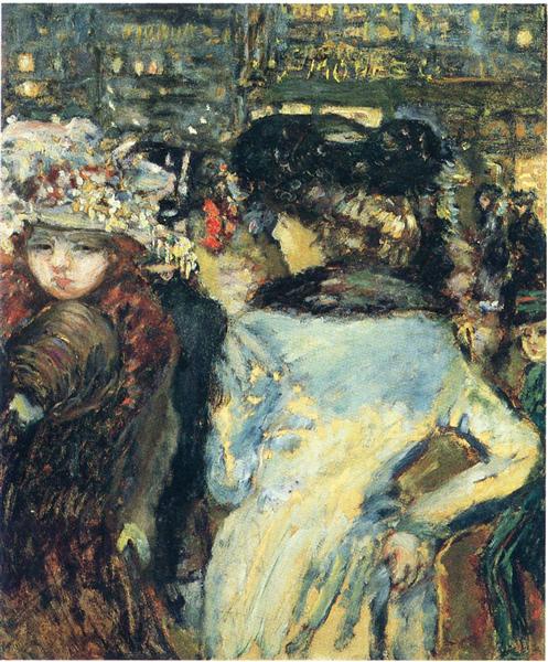 Dwie eleganckie kobiety - Clichy Place - 1905