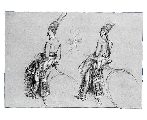 Twee paardensportfiguren - 1813