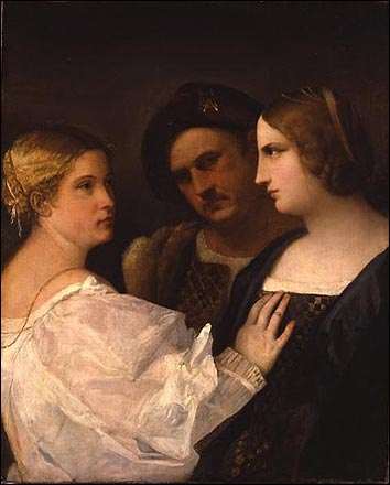 Two Women and a Man (Trio) - 1510