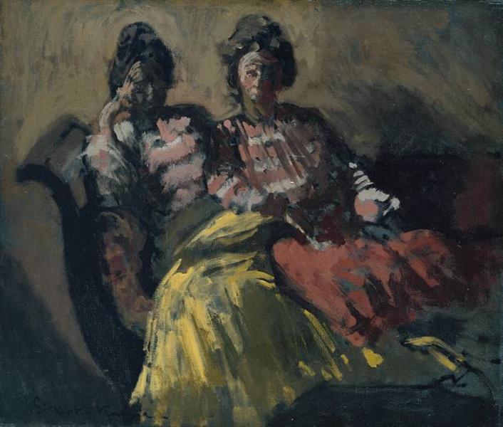 Dos Mujeres En Un Sofá - 1904