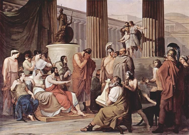 Ulysses in the Court of Alcínoo - 1815