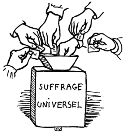 Suffrage universale - 1902