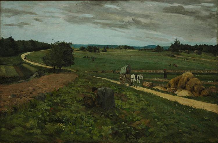 Without title (view of a field)