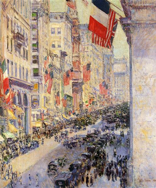 Sopra Avenida da Trenta -quattro Street - 1917