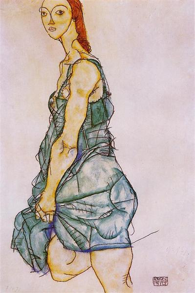 Woman standing standing - 1912