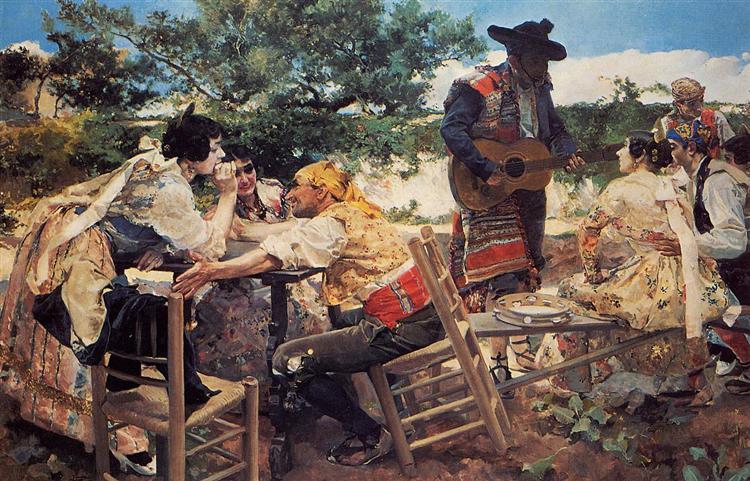 Cena valência - 1893