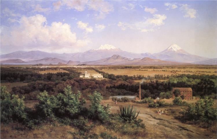 MEXICO VALLEY FROM THE KING MILL - 1898