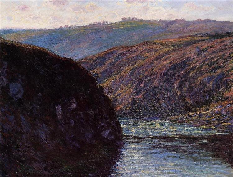 Creuse Valley - Evening Sunlight - 1889