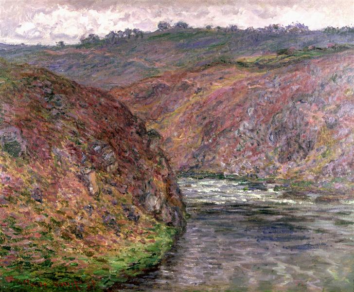 Creuse Valley (harmaa päivä) - 1889