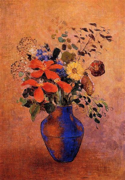 Vaso di fiori - 1900