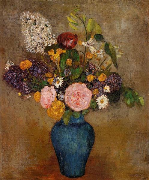 Vase à fleurs