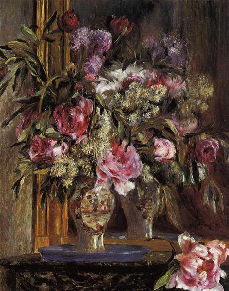 Vaso de flores - 1871