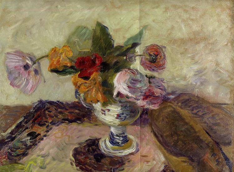 Vaso de flores - 1886