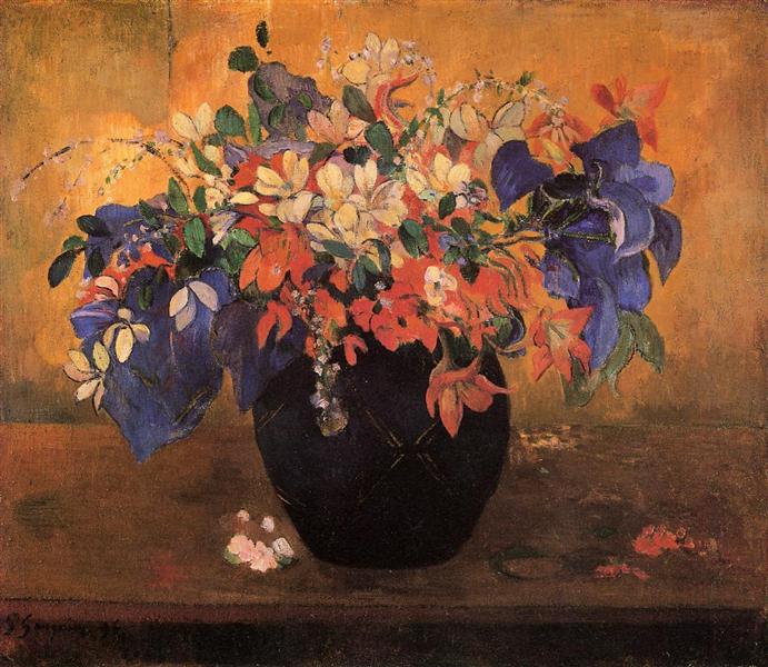 Vaso de flores - 1896